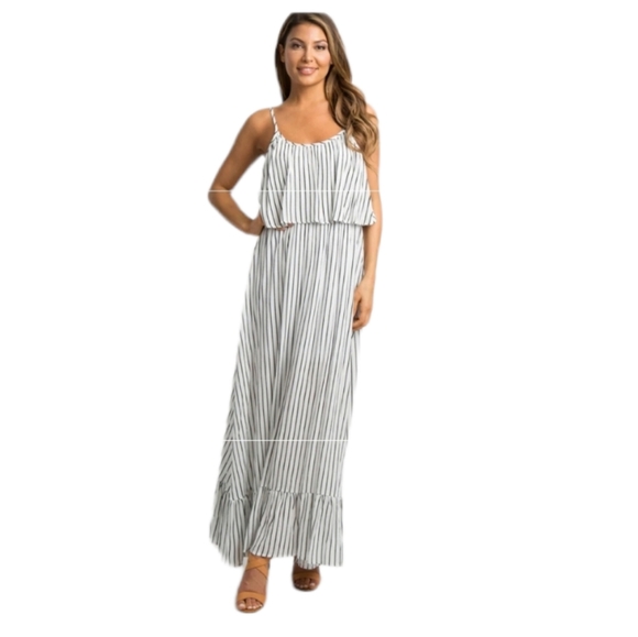 Pinkblush Dresses & Skirts - PinkBlush Ruffle Maxi Dress
